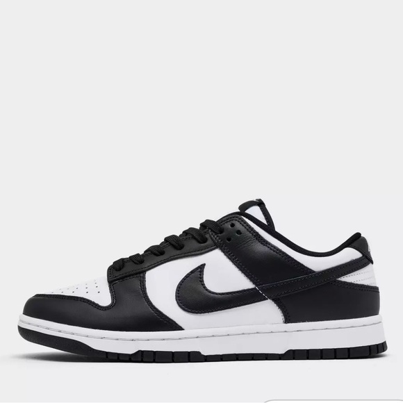 Nike Low-Top Sneakers in Black and White - Picture 2 of 8